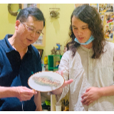 湖南省文联党组书记夏义生调研省沙画艺术协会