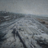 湖南水彩画邀请展丨胡大虎:《潇湘雪静》