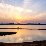 诗词丨朱明先：日暮闲步向渔家，岸芷汀兰竞芳华