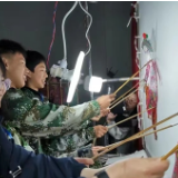 浏阳皮影戏传习基地落户浏阳市青少年素质教育培训中心