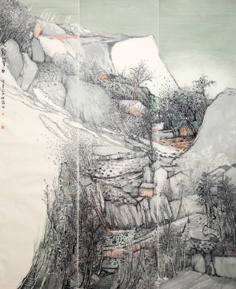 青春志丨吴灿：山水有清音——湖南省画院青年画院网上系列个展之八·林简