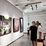湖南省文联主管文艺类社会组织美术、书法、摄影展开幕
