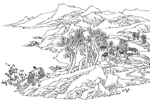 艺评丨贺秋菊：行走在生活的崇山峻岭中