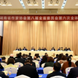 湖南省作协第八届委员会第六次会议召开 汤素兰当选省作协主席