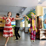 优秀作品丨曹福新：《学跳民族舞》