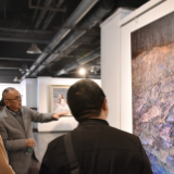 多地艺术家共绘“麓山之春” 湘粤桂美术作品联展亮相长沙简牍博物馆