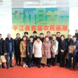 平江举办首届农民画展