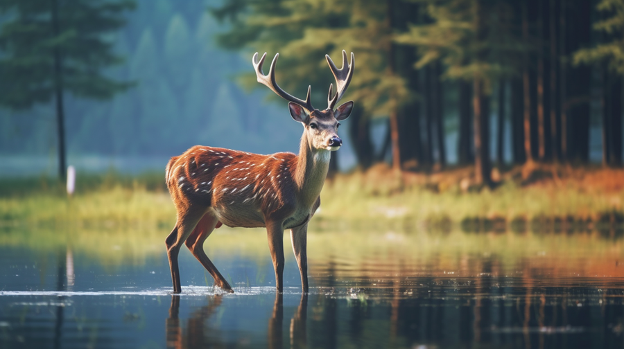千库网_一只鹿站在水边的草地上_摄影图编号19135867_副本.png