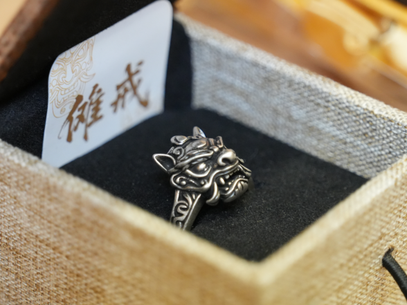 古今祥傩系列——“傩戒”戒指