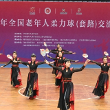 全国老年人柔力球邀请赛长沙开赛