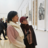 笔墨寄乡情 韶山画家龙燕清首展“故园情怀”长沙开展