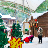 元旦趣湖南丨双倍快乐!石燕湖邀你看高空舞狮、雪地撒欢