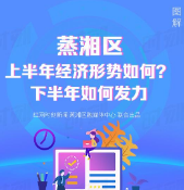 图解 | 蒸湘区上半年经济形势如何？下半年如何发力