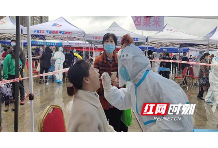以练为战！衡东县开展全员核酸检测应急演练