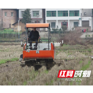 衡山新桥镇：种粮大户春耕忙