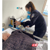 我为群众办实事|年迈老人行动不便 雁峰公安贴心服务送上门