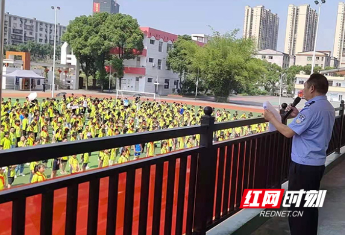 我为群众办实事｜蒸湘公安：禁毒宣传进校园 筑牢青春“防火墙”