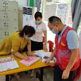 珠晖区前进里社区:干群齐心防疫情 严守防线不松懈