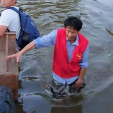 “衡阳群众”志愿者肖高敏只身驰援河南卫辉，勇救67名群众