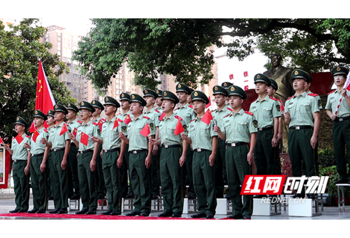 国庆前夕,武警衡阳支队用歌声喜迎祖国华诞