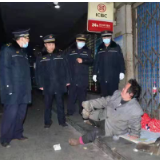 雁峰区为6位流浪人员传递一份“冬日温暖”