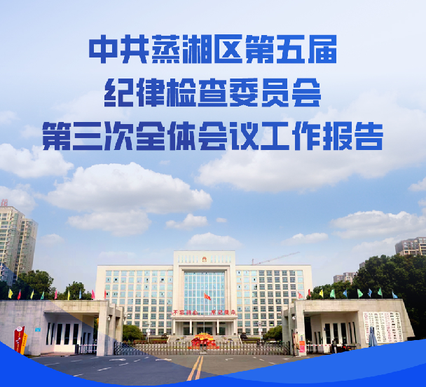 图解 | 一图了解蒸湘区第五届纪委第三次全会工作报告