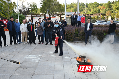 练兵备战 南岳法院开展消防应急疏散实战演练