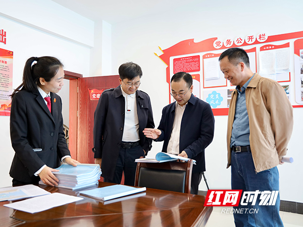 “未”你而来守护成长 衡阳中院调研督导衡南县法院少年法庭工作