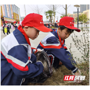 石鼓区：“都司志愿者”践行雷锋精神 争做绿色使者