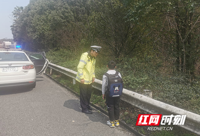 我为群众办实事|衡阳：高速交警暖心救助走失小孩