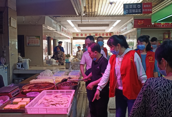 石鼓区潇湘街道：“雷霆行动”根治老同兴市场“顽疾”