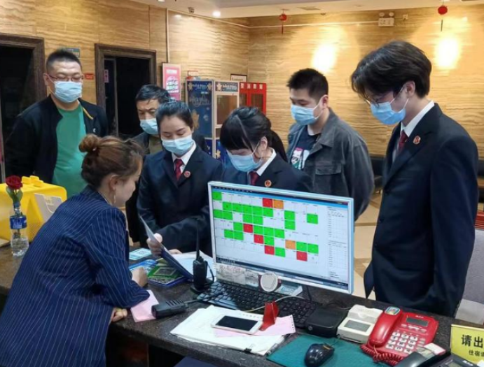 利剑护蕾｜石鼓区检警联合开展住宿、娱乐经营场所专项排查行动