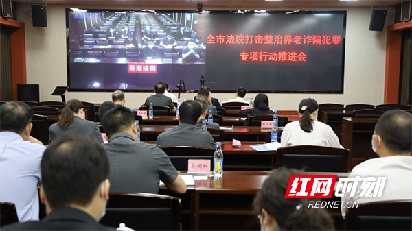 衡阳中院召开全市法院打击整治养老诈骗专项行动推进会