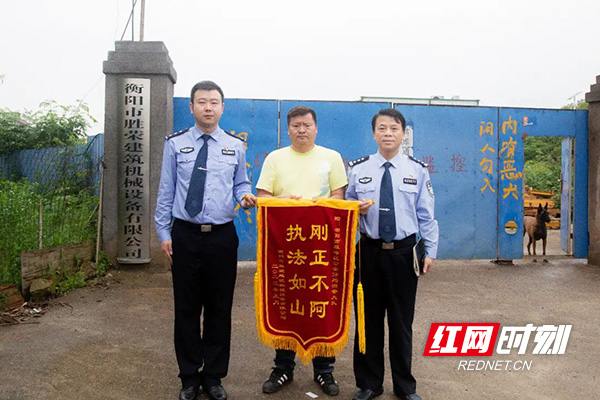 雁峰公安为企业纾难解困，传递公安服务温度