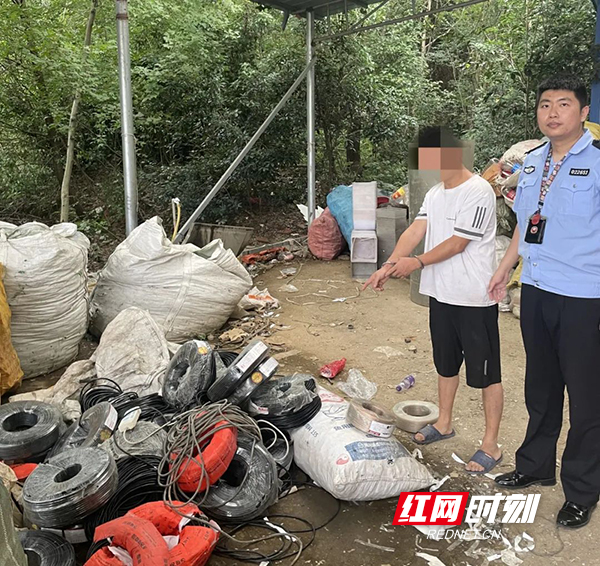雁峰警方抓获“电缆大盗” 追回大量被盗电缆