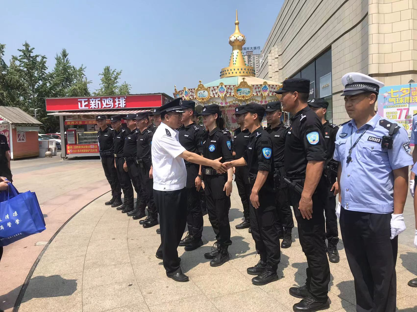 丝丝关爱沁警心！衡阳公安为一线民辅警送“清凉”