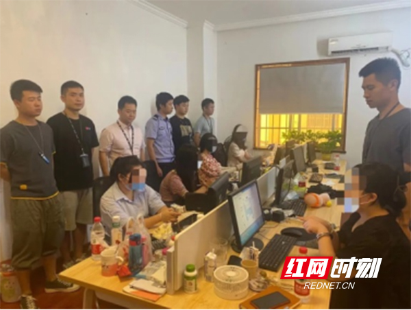 蒸湘警方捣毁一电信网络诈骗团伙 抓获17名犯罪嫌疑人