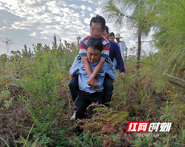 紧急！一男子野外作业失联，祁东公安紧急救援化险为夷