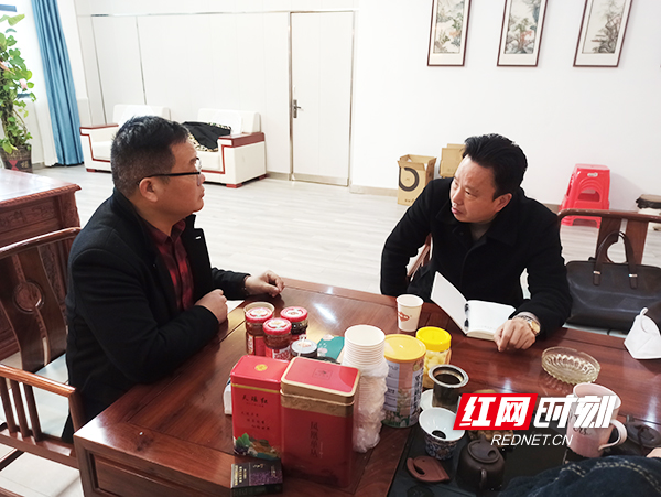 耒阳法院新春走访企业助发展