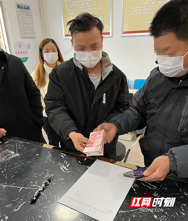 衡山法院新春第一案成功执结