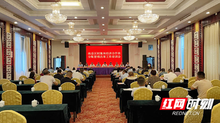 南岳区召开村集体经济合作社分账管理改革工作培训会