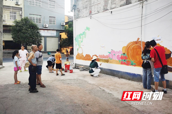 湖南环境生物职院：艺术铸魂 让小乡村释放新活力