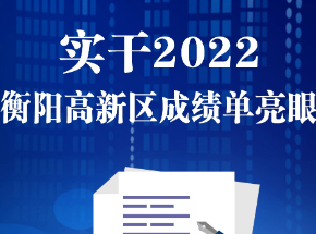 图解| 2022年，衡阳国家高新区这份“成绩单”，精彩！