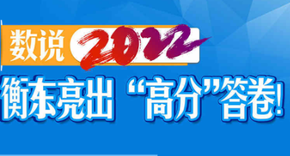 海报|数说2022，衡东亮出“高分”答卷