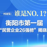 一图速览|谁是NO.1？衡阳市第一届“民营企业26强榜”揭晓