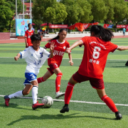 2022年湖南省青少年校园足球初中生联赛在衡阳火热开赛