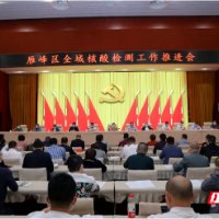 务必从严从实担当 雁峰区召开核酸检测工作推进会