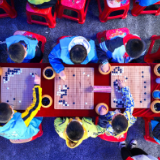 【组图】湖南常宁：少儿围棋赛度假期