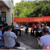 联乡带村帮家庭 衡阳市国资委开展禁毒整治活动