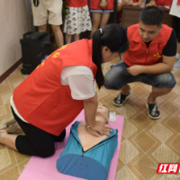 常宁返乡大学生应急培训学到“真功夫”